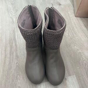 The Sak Taupe Ankle Booties